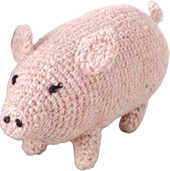 Amazon | ぶたさんのあみぐるみ キット 12色の中から1色 小 長さ約