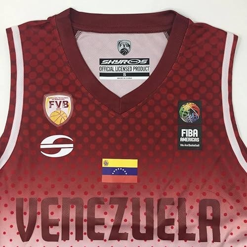 Vista 7 de Skyros Camiseta de Basket de Venezuela Mundial China 2019 para Hombres