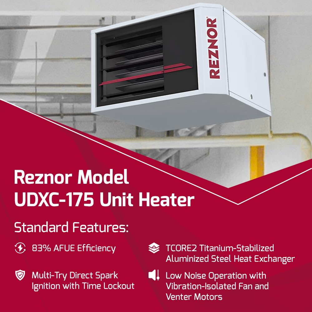 Amazon.com: Reznor 175,000 BTU Commercial Natural Gas Garage