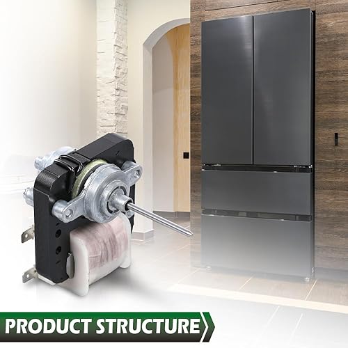 Miniatura 8 de GRAND ORANGE Motor del ventilador del evaporador apto para refrigerador Frigidaire 240369701