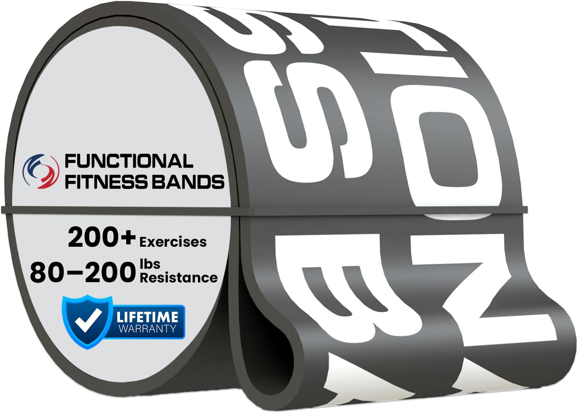 Functional Fitness Pull Up Bands Resistance Bands | Exercise Bands for Working Out | Long Stretch Bands for Exercise, Training Bands, Resistance Bands for Stretching