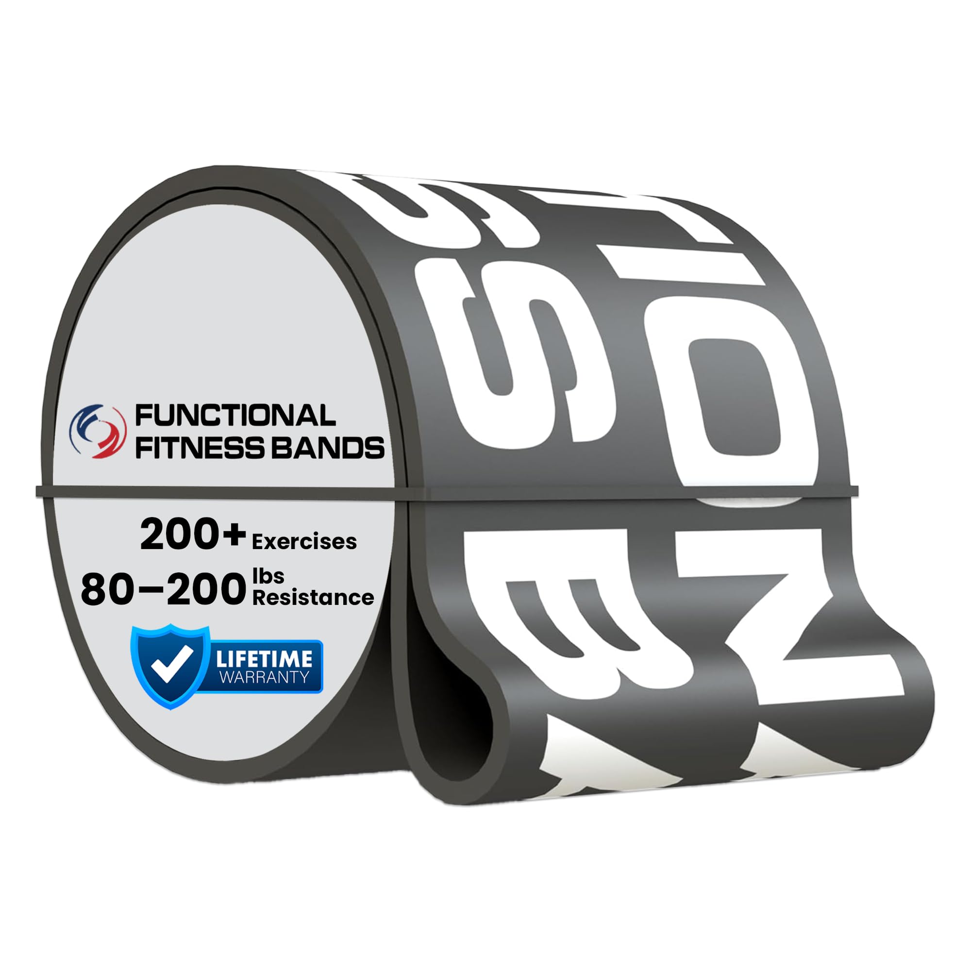 Functional Fitness Pull Up Bands Resistance Bands | Exercise Bands for Working Out | Long Stretch Bands for Exercise, Training Bands, Resistance Bands for Stretching