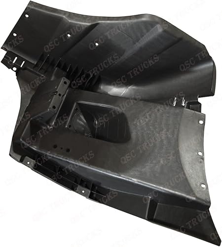 Miniatura 9 de QSC Truck Parts Juego de 6 piezas de parachoques sin agujero antiniebla + rejilla para Freightliner Cascadia 08-17