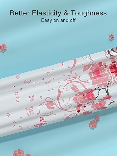 Miniatura 3 de Gorra de natación de silicona, gorra de natación YondestStars para mujereshombresjóvenes, gorras de baño para cabello largo y corto, accesorios de