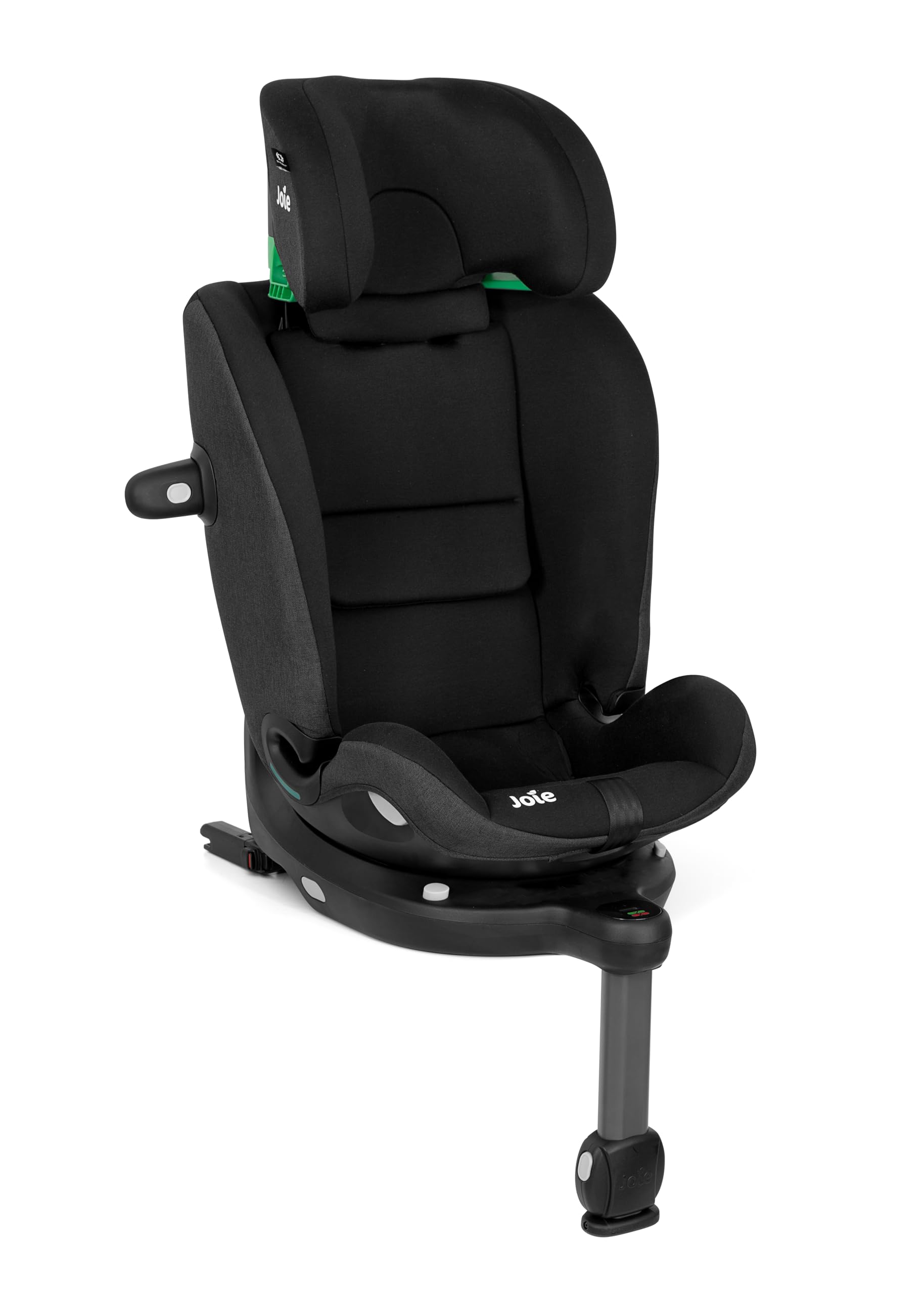 Joie i-Pivot™ Grow Kindersitz, i-Size R129, drehbar, ISOFIX, Seitenaufprallschutz, Geburt bis 10 Jahre (40–135 cm) (Shale)