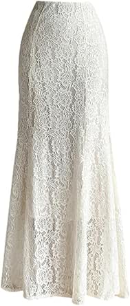 Fishtail Lace Long Skirt_BDHL7659