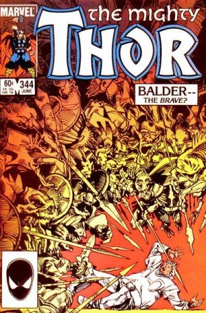 Thor #344 "Melodi, Surtur, Malekith & Loki Appearance"