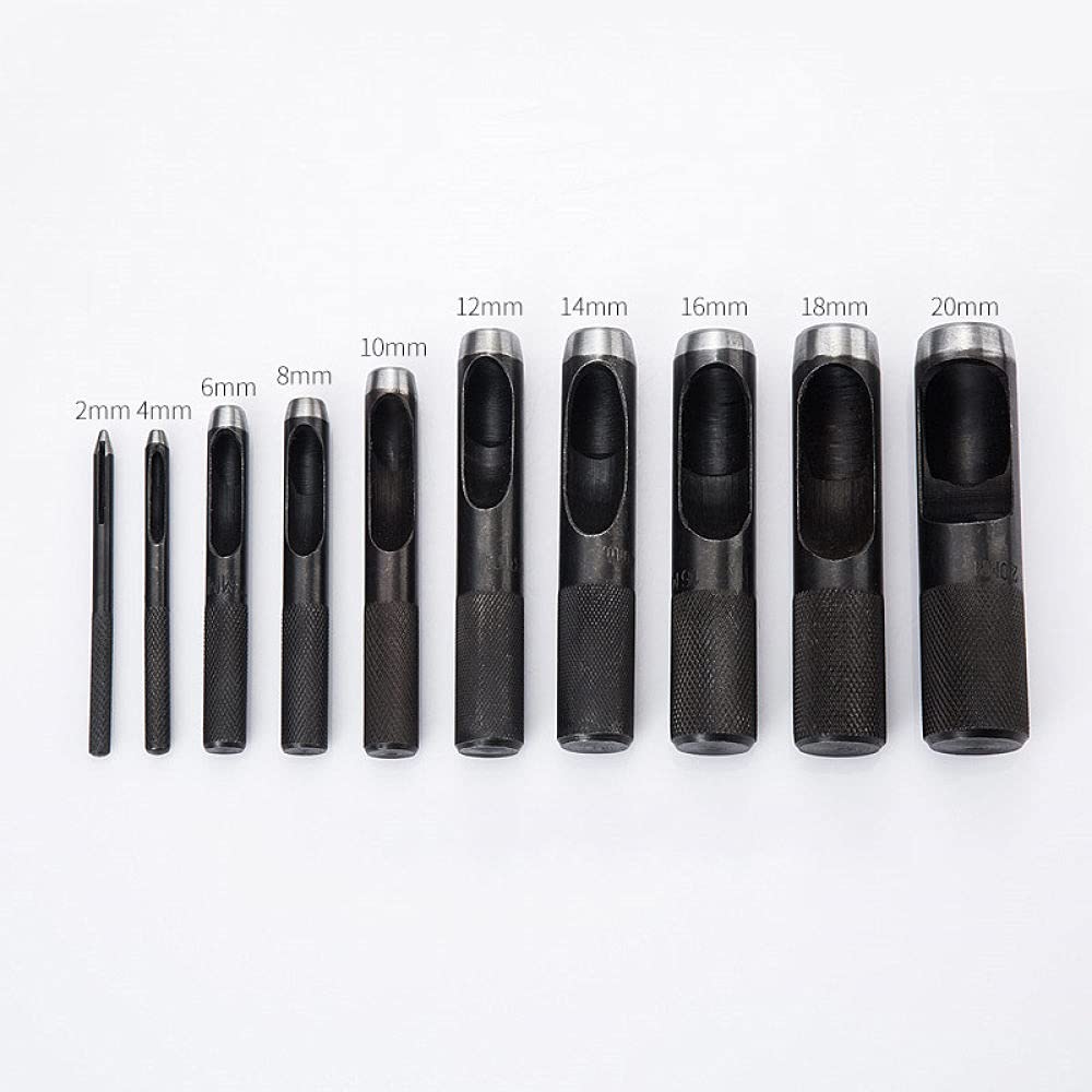 1 sztuk 1-50mm okrągły zestaw dziurkaczy narzędzie rzemieślnicze skórzane wycinak otworów do zegarków paski paski tkanina uszczelka papier płócienny tworzywa sztuczne oczko, 18mm