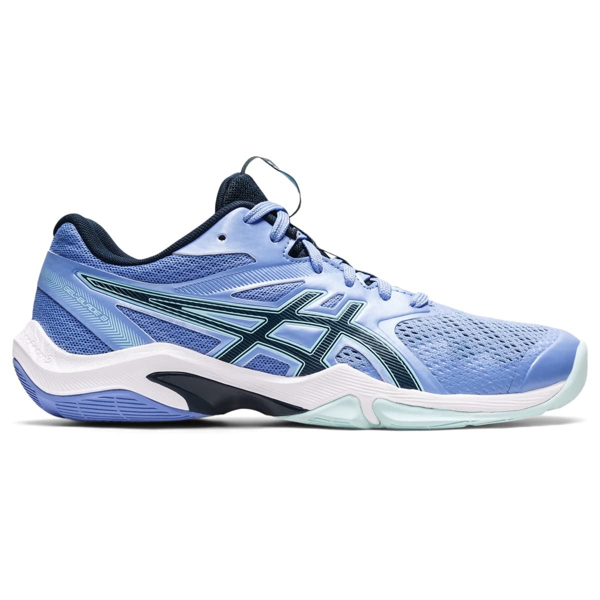 ASICS Women's GEL-BLADE 8 Court Shoes, 7, PERIWINKLE BLUE/FRENCH BLUE