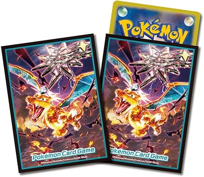 Pokemon Card Game Deck Shield Premium Gloss Dark Terastal Charizard
