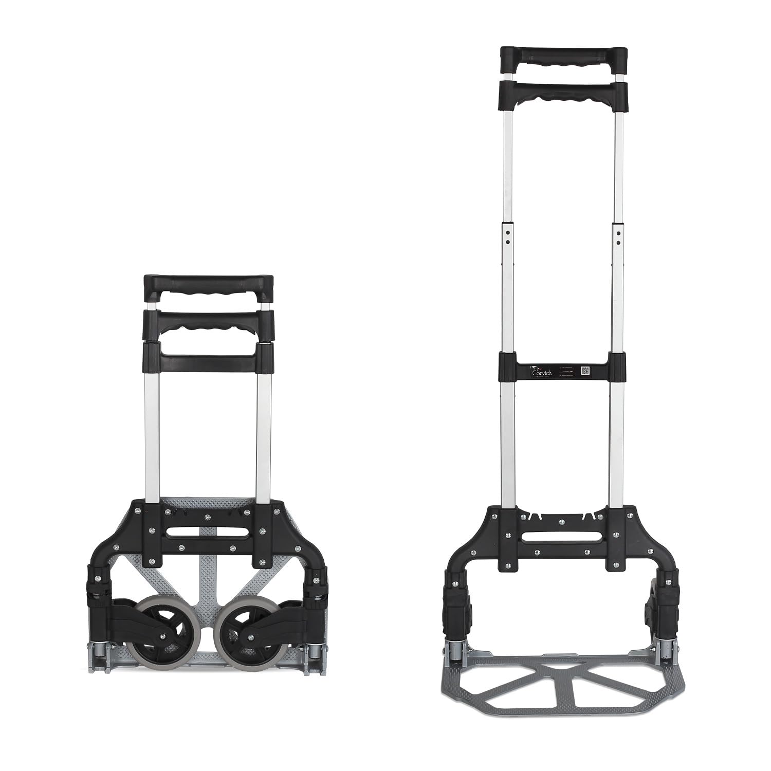 See full amazon price history chart for Corvids 75 Kg Portable Aluminium Hand Truck | 2-Year Warranty | Foldable Push & Pull Dolly Cart with Folding Wheels, Telescoping Handle Ideal for Home, Office & Industrial Use Corvids 75 Kg Portable Aluminium Hand Truck | 2-Year Warranty | Foldable Push & Pull Dolly Cart with Folding Wheels, Telescoping Handle Ideal for Home, Office & Industrial Use (B0BQYZKBLZ) Amazon Price History, Amazon Price Tracker