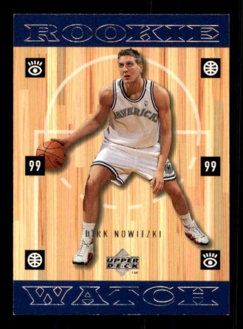 Dirk Nowitzki Rookie Card 1998-99 Upper Deck #320 - Basketball Slabbed Rookie Cards