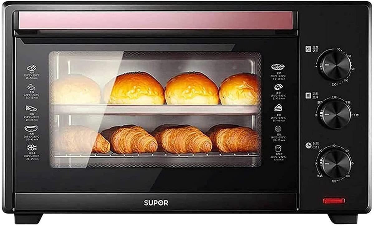 Tabletop Electric Oven 35L Electric Mini Oven Toaster Adjustable