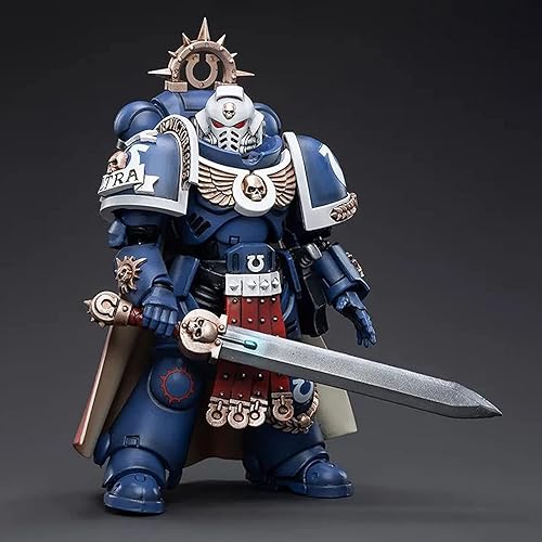 Pipigirl JoyToy × Warhammer Genuine License 118 Figuras de acción de soldado, kits de modelos militares de guerrero extremo militar de 4 pulgadas