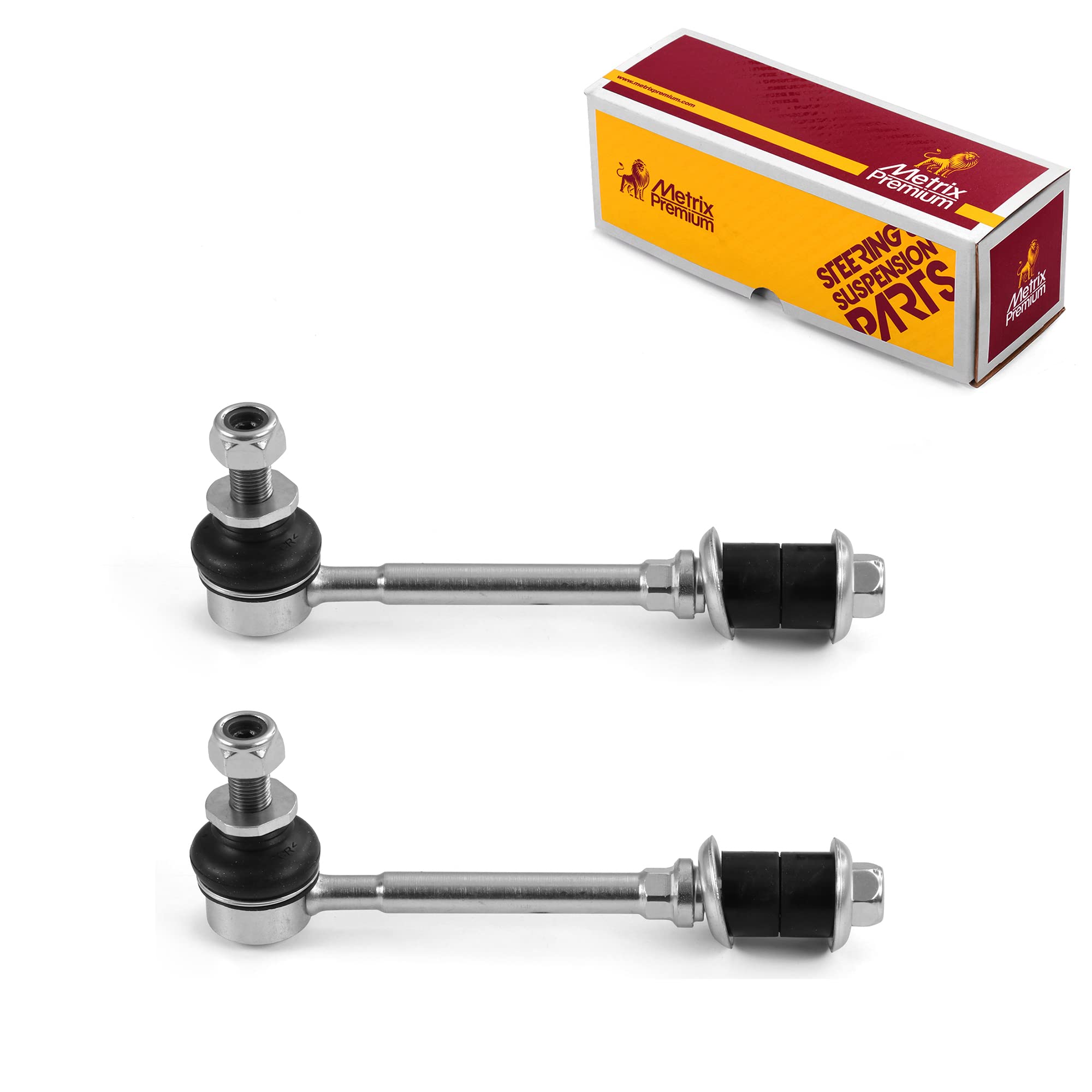 Metrix Premium Chassis Parts - 2 PC Front Sway Bar Stabilizer End Link Kit Fits 96-02 Toyota 4Runner, 00-06 Tundra, 05-15 Tacoma RWD, 06-15 Hilux (Mexico), Replacement K90681, Made in Europe