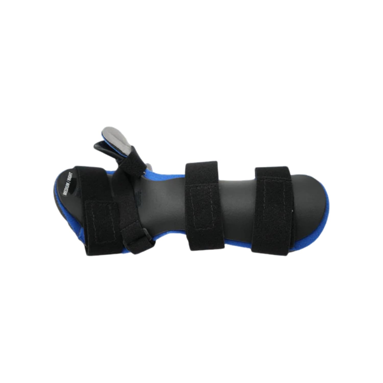 Resting Hand Orthosis with Finger Separators – Left Hand, Small – Padded Contracture Splint for Finger Alignment and Tone Reduction – Part Number 39SRH-S-L