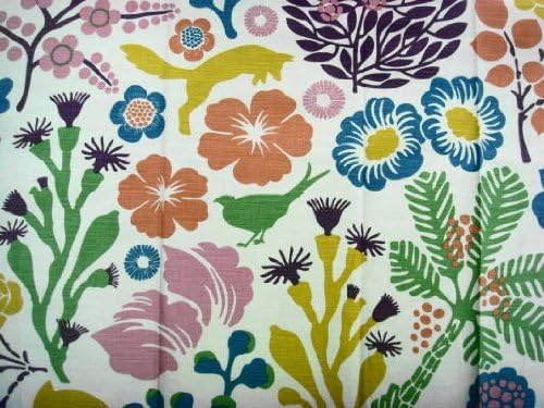 Amazon 北欧シナマークkinnamark生地 レーヴドゥンゲravdungeホワイト マリメッコ ボラス ウィリアムモリス ハーレクインetc海外ブランド生地１巾50ｃｍ単位カット販売 布 生地 通販