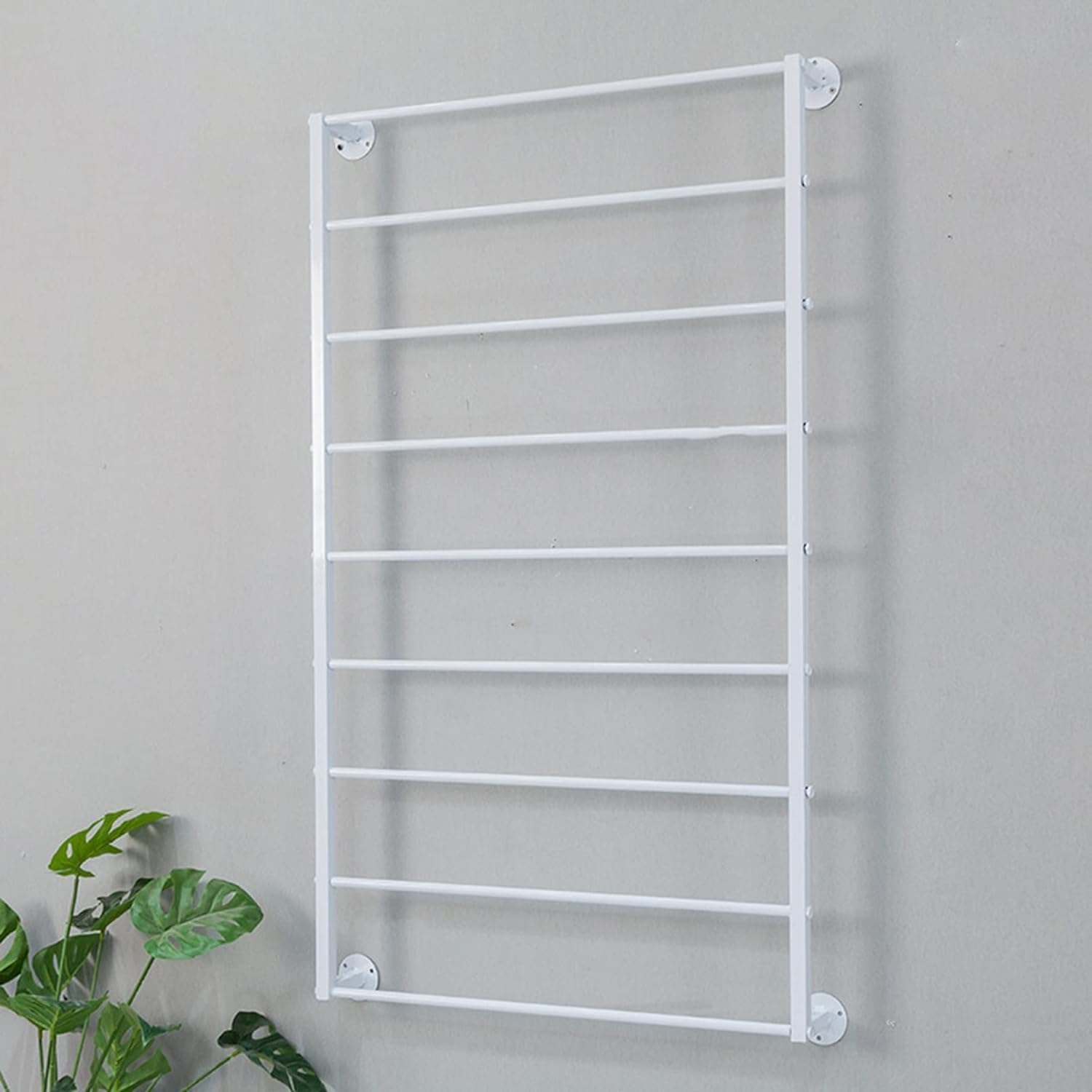 Espositore per sciarpe in metallo a parete nd - Sciarpa di seta e cravatte per negozi di abbigliamento Scaffali al dettaglio e espositori per indumenti