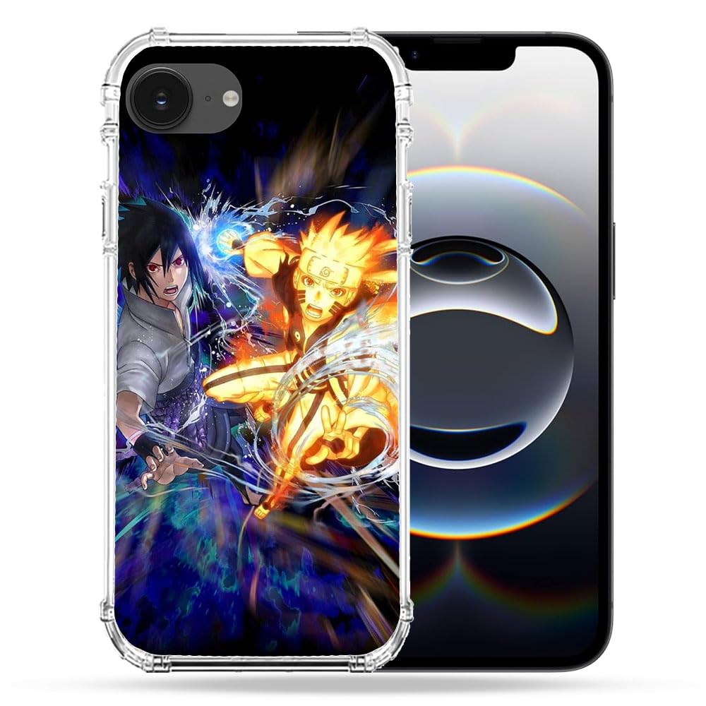 Cokitec Reinforced Case for iPhone 16e Manga Naruto VS