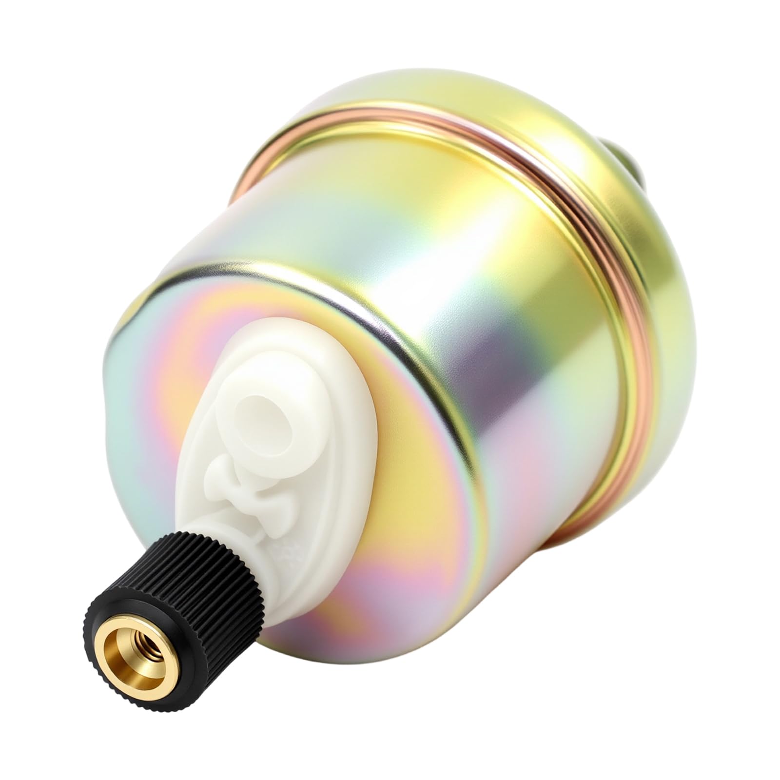 Set di strumenti aggiuntivi universali da 52 mm 3 in 1, misuratore di temperatura dell'olio, indicatore di pressione dell'olio, voltmetro, adatto per la maggior parte delle auto da 8-16V, quadrante