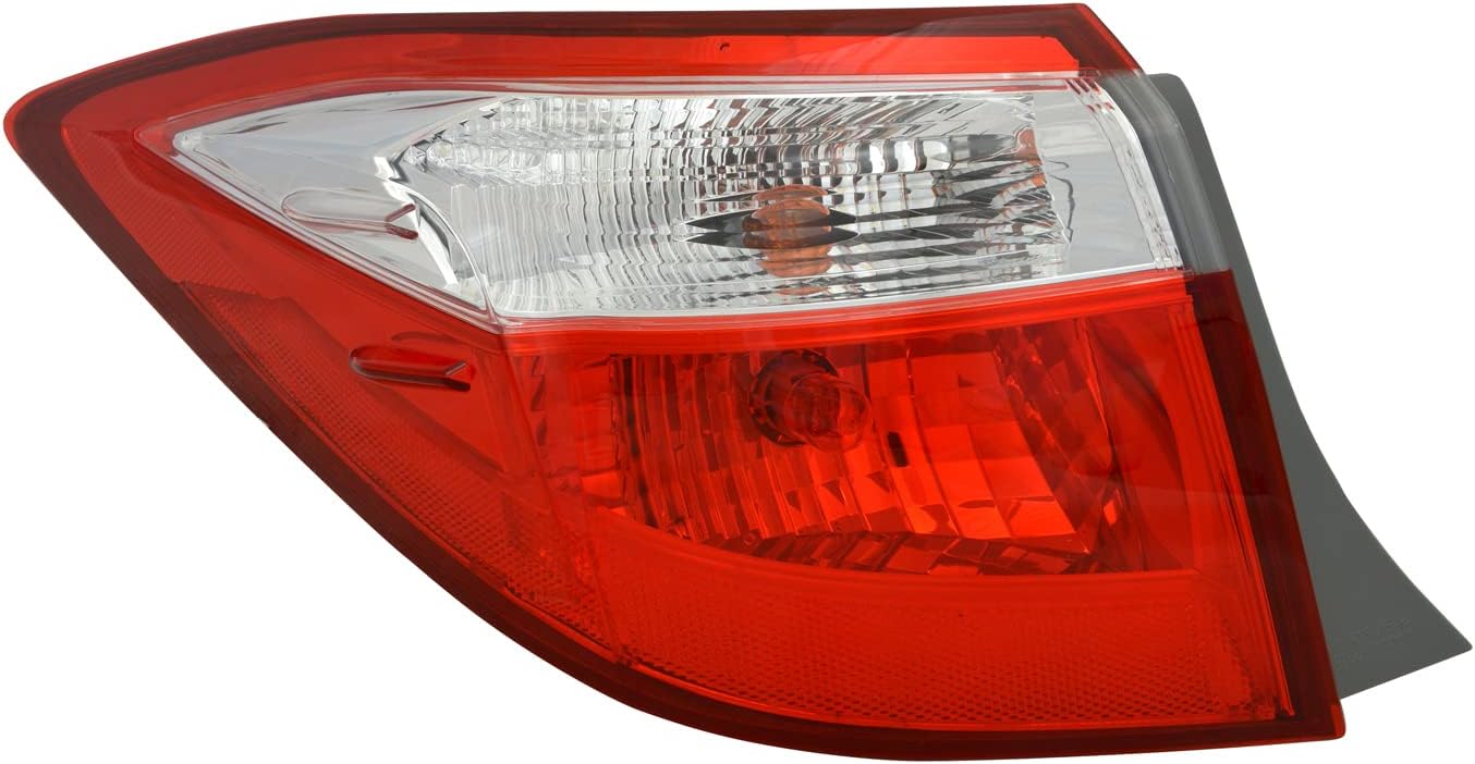 TYC Left Tail Light Assembly Compatible with 2014-2016 Toyota Corolla