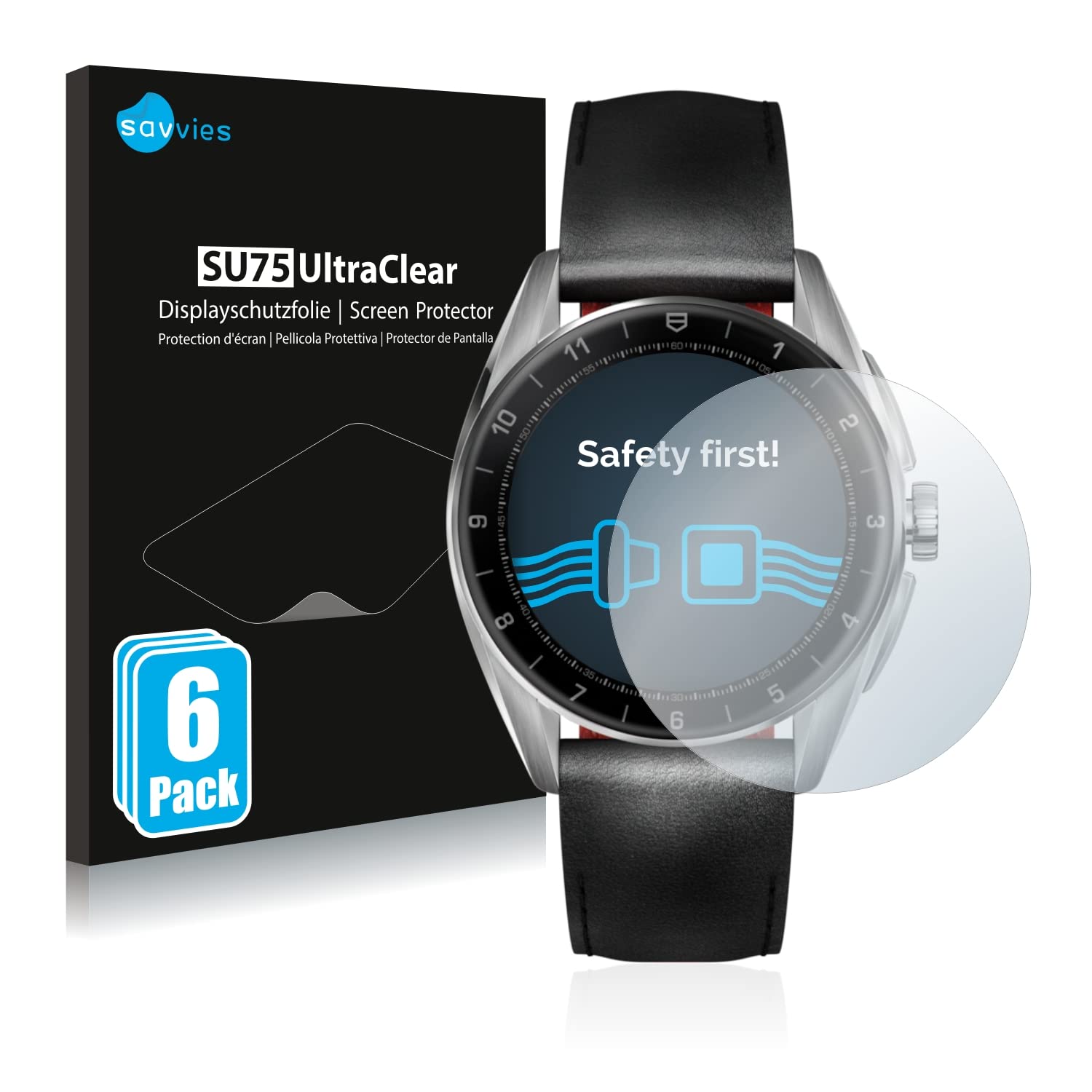 Pellicola Protettiva per TAG Heuer Connected 46 schermo trasparente