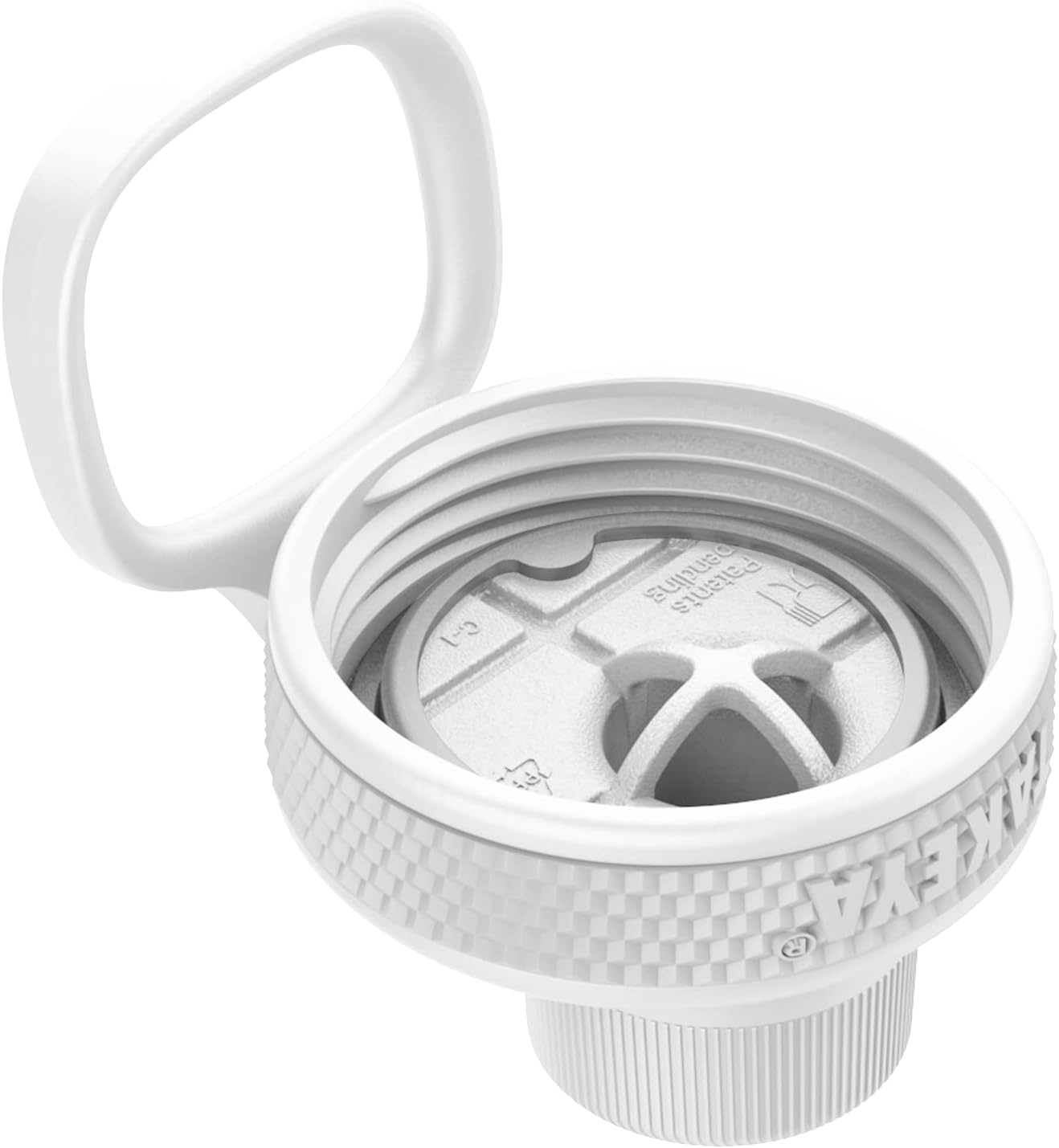 Takeya Tritan Sport Water Bottle with Spout Lid - BPA-Free & Dishwasher-Safe Water Bottle - Reusable Bottle with Lid Handle - Simple Leak-Proof Water Bottle - 24 oz, Extreme Air - Image 3