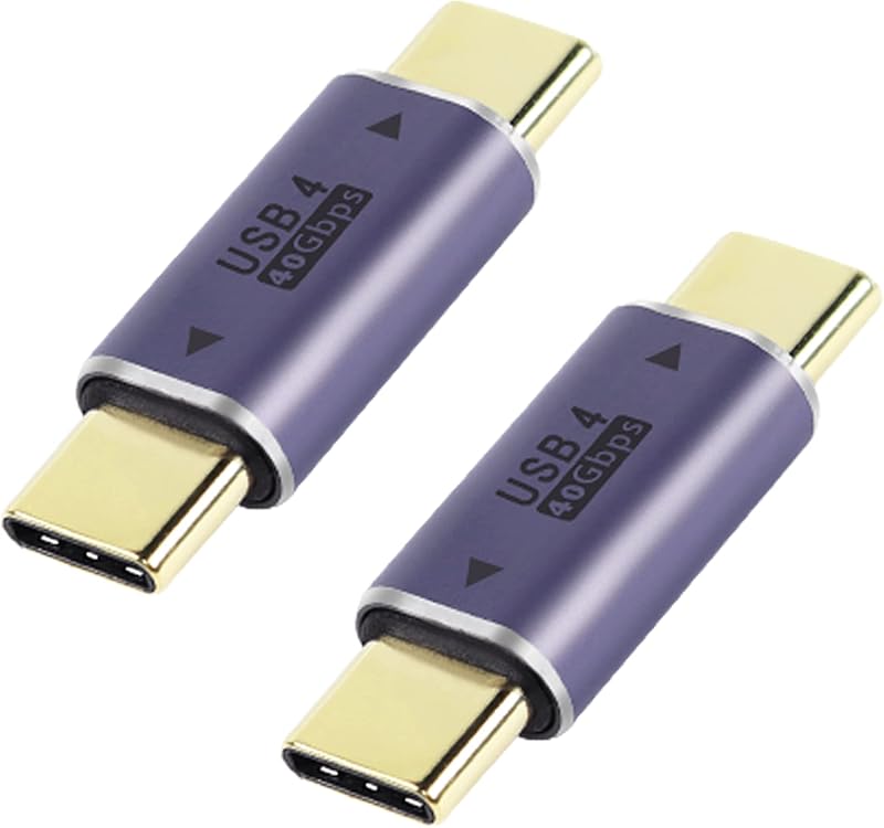 GELRHONR USB-C adapter 40Gbps USB4.0 Thunderbolt 4/3 100W töltés 8K videó 2db