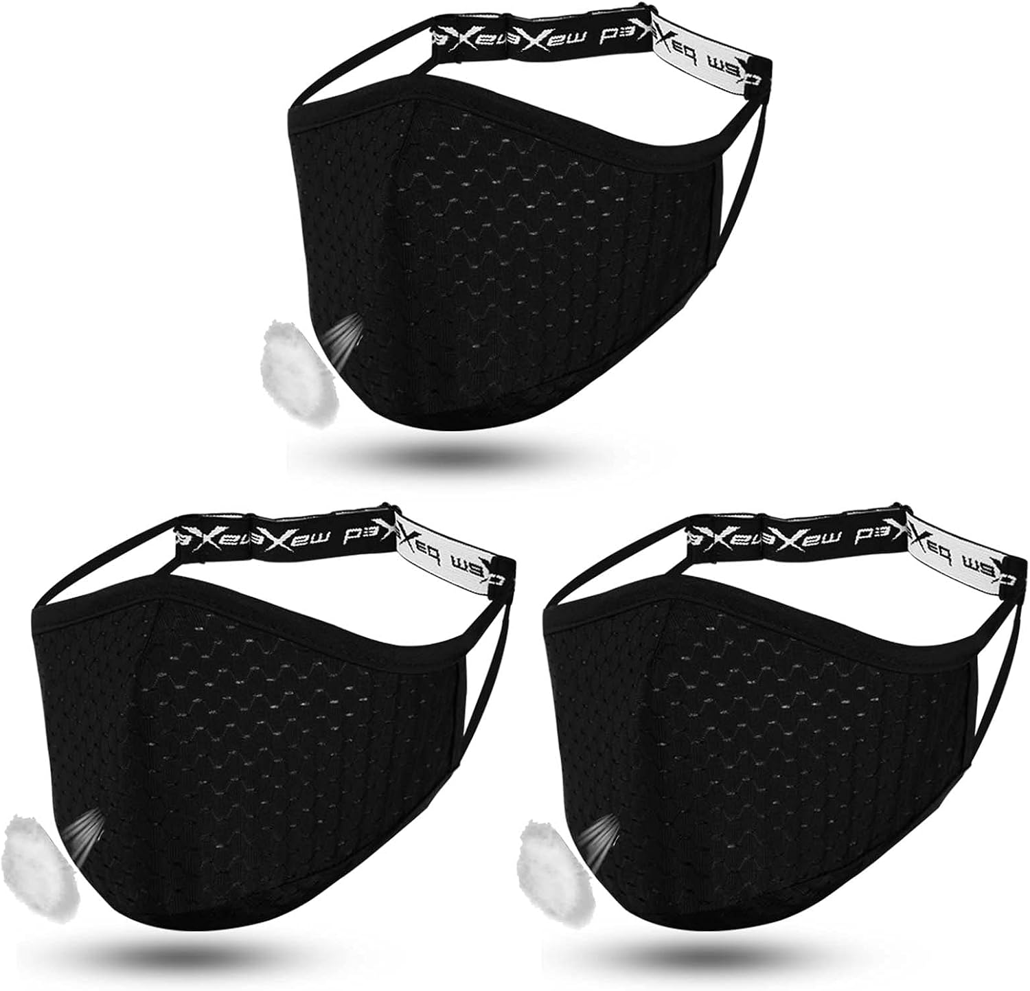 GaGoWa Adjustable Sport Mask Breathable Reusable Washable Cooling Best Cloth Summer Face Cover with Adjustable Strap for Men Women Youth Big Beard Athletic for Running Gym,Working Out XL Large