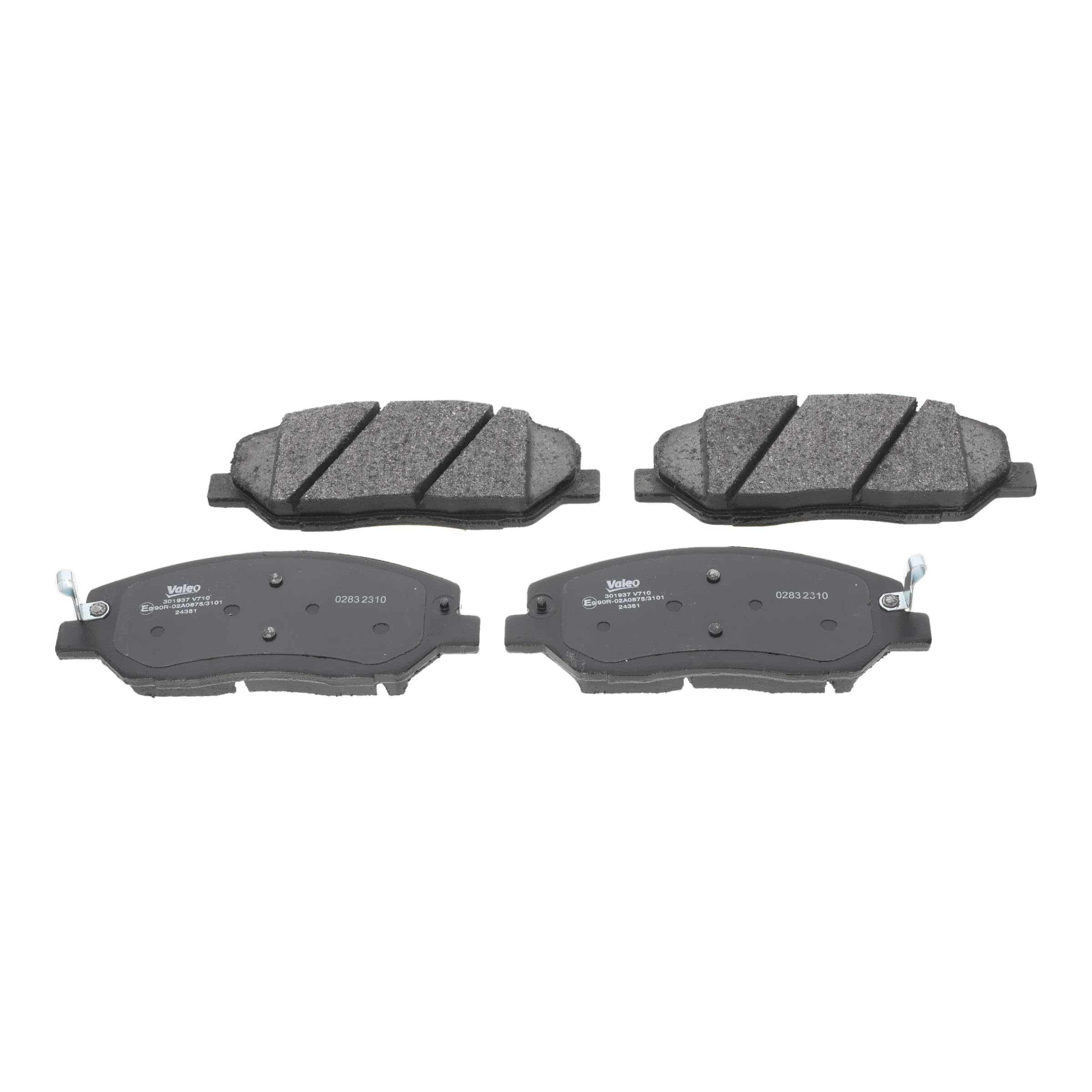 VALEO Kit pastiglie freno, Freno a disco 301937 Compatibile con: HYUNDAI GRAND SANTA FÉ, SANTA FÉ II, SANTA FÉ III, SONATA VI, KIA SORENTO I, SORENTO II, SORENTO III, SSANGYONG ACTYON II, KORANDO