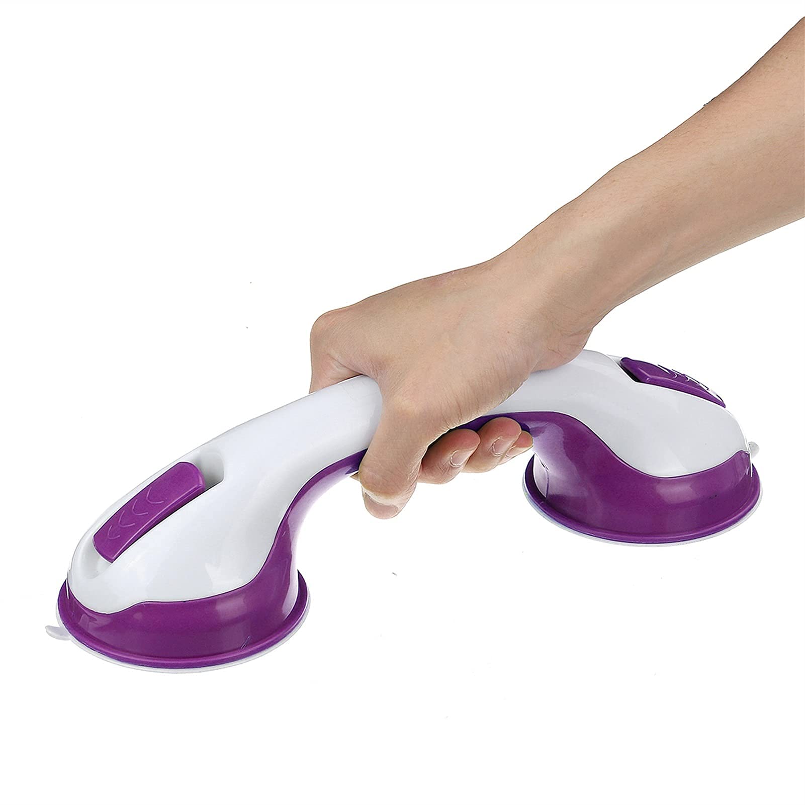 Barre appui ventouse et main courante de sécurité pour douche à domicile
