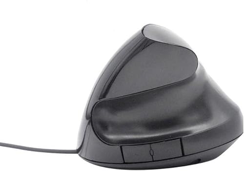 Miniatura 8 de Ratón ergonómico Ratón óptico vertical con cable de alta precisión alivia la fatiga de la muñeca y la mano 2.4G (negro)
