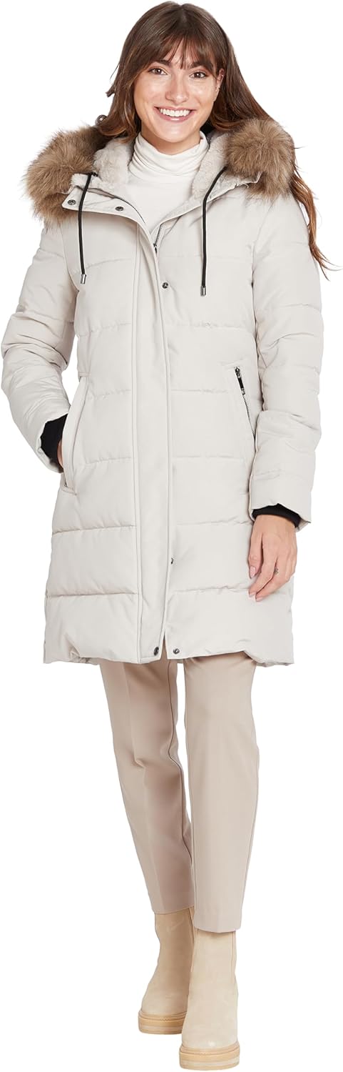 NINE WEST Soft Shell Anorak Jacket With Hood