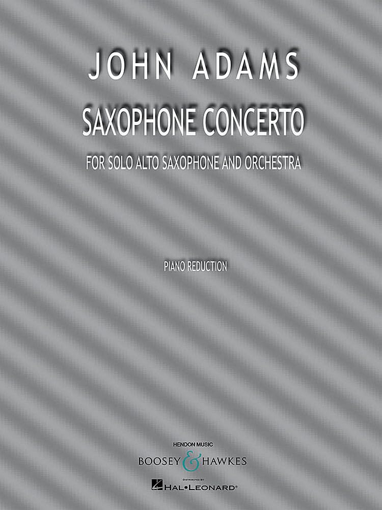Partition concerto saxophone alto et orchestre réduction pour piano