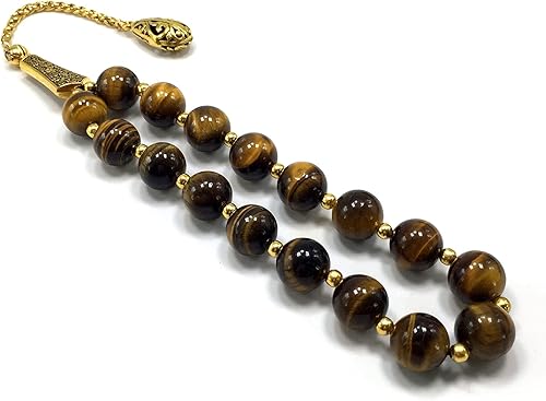 Miniatura 8 de Relajante del estrés cuentas grandes de oración, cuentas de preocupación, cuentas EFE Tesbih, Maskot Tesbih, Tasbih, Rosario (cuentas y pulsera de