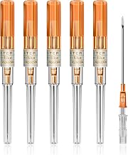 combofix Catheter Piercing Needles 6pcs 14G Gauge Piercing Needles IV Catheter Needles for Ear Nose Belly Navel Nipple Piercing Disposable Piercing Needles for Piercing Kit…