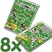 Produktbild CARPETA® - 8 x Flipper Fußball  Mitgebsel  Kindergeburtstag  Games  Kinder lieben Dieses Flipperspiel
