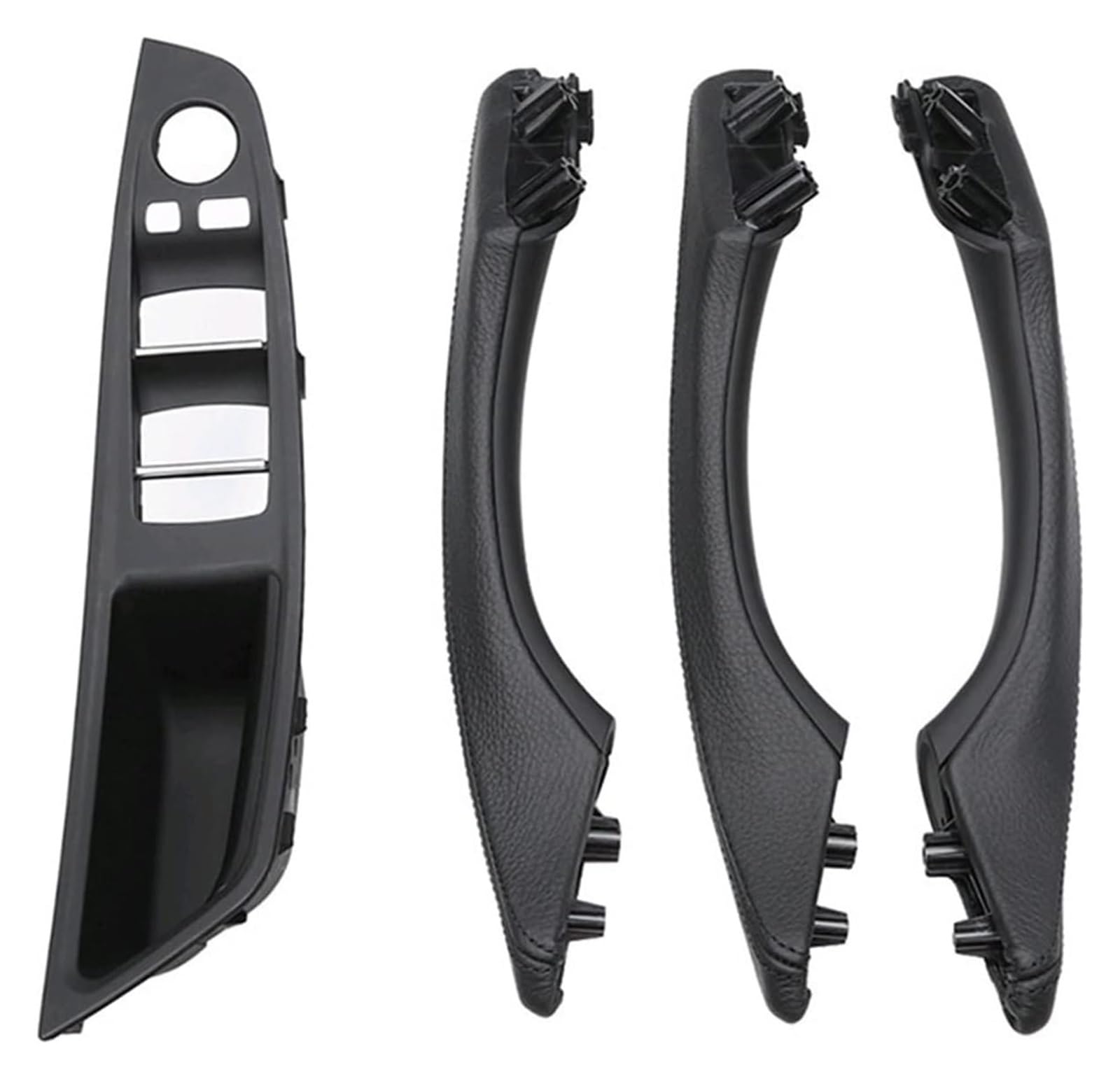 FANGZIQQ for 5 Series F10 F11 F18 520 523 525 528 530 535 Door Inner Handle Inside Armrest Accessories Car Inner Door Handle(Black 4)