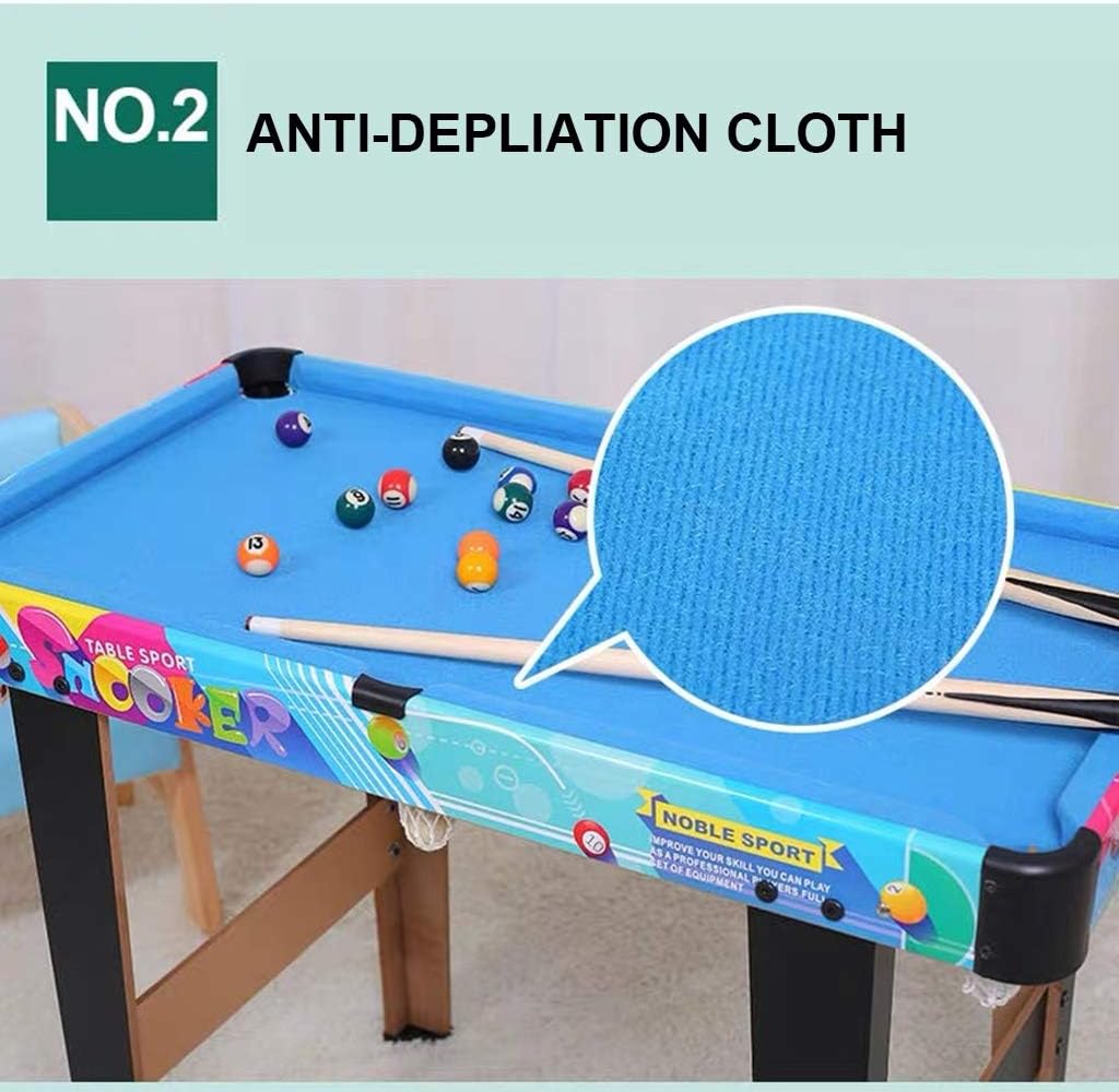 YGO Billiards Table Pool Table for Kids Tabletop Pool Table Set 30" (Size : 51cm/20) : Everything Else