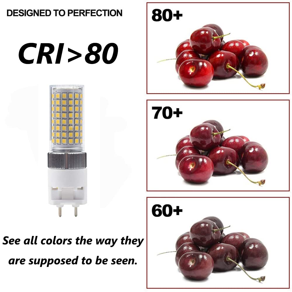 G12 LED Lampadina 16W, Lampade del Mais di Bi-Pin (Alogena/Incandescente Equivalente 150W), 4000K 1600 Lumen, per la Casa/la Strada/il Giardino/il Paesaggio/Magazzino, Pacchetto di 4 (Bianco Naturale)