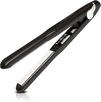H2Pro Mikro Features Black Diamond Nano Hi-Tech Flat Iron Titanium 7/10 Inch