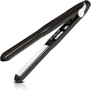 H2Pro Mikro Features Black Diamond Nano Hi-Tech Flat Iron Titanium 7/10 Inch