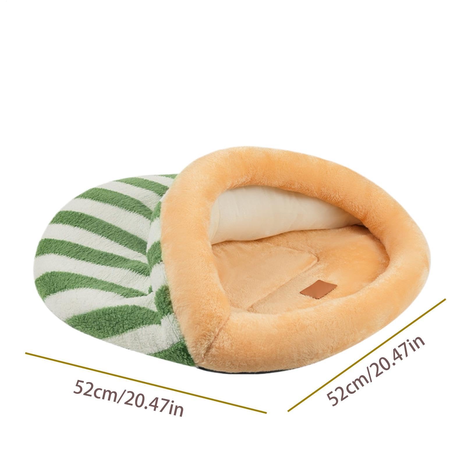Katzentasche, flauschiges Design, waschbar, mit rutschfester Unterseite