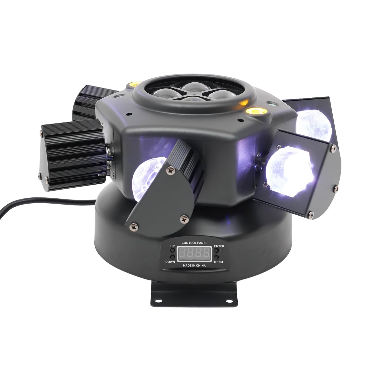 150 W LED Moving Head Luce da palcoscenico RGBW DMX DJ Party Show Effetto luce testa in movimento, luce per feste, palcoscenico, per DJ, bande, bar, pub, club, pattinaggio, KTV, feste di famiglia