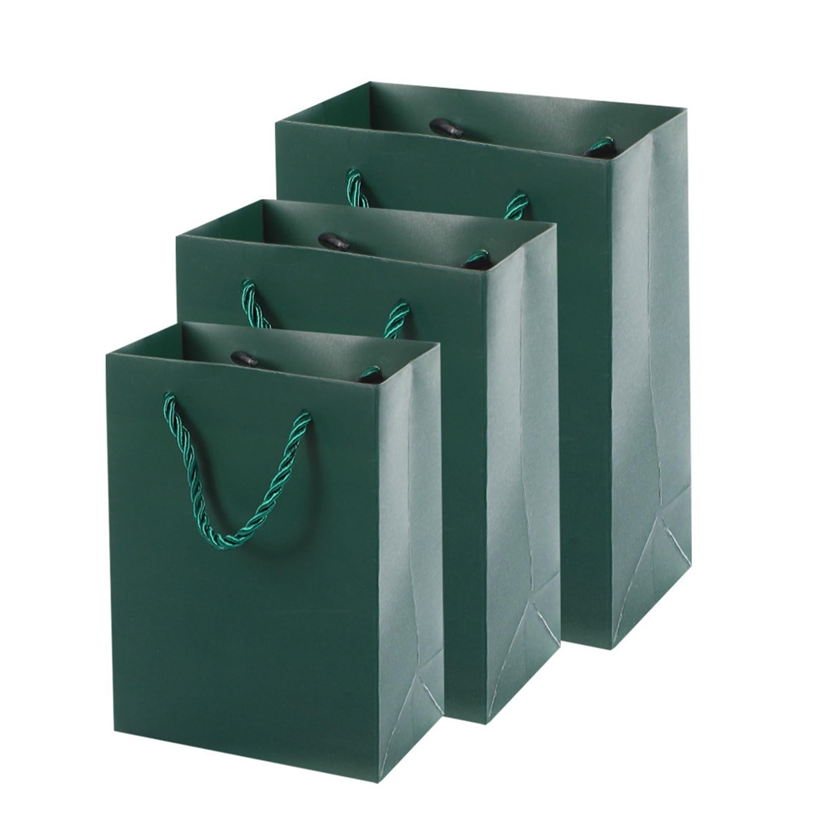 Bolsa Regalo 24 Bolsas De Regalo for Compras De Papel De Color Sólido Con Asas