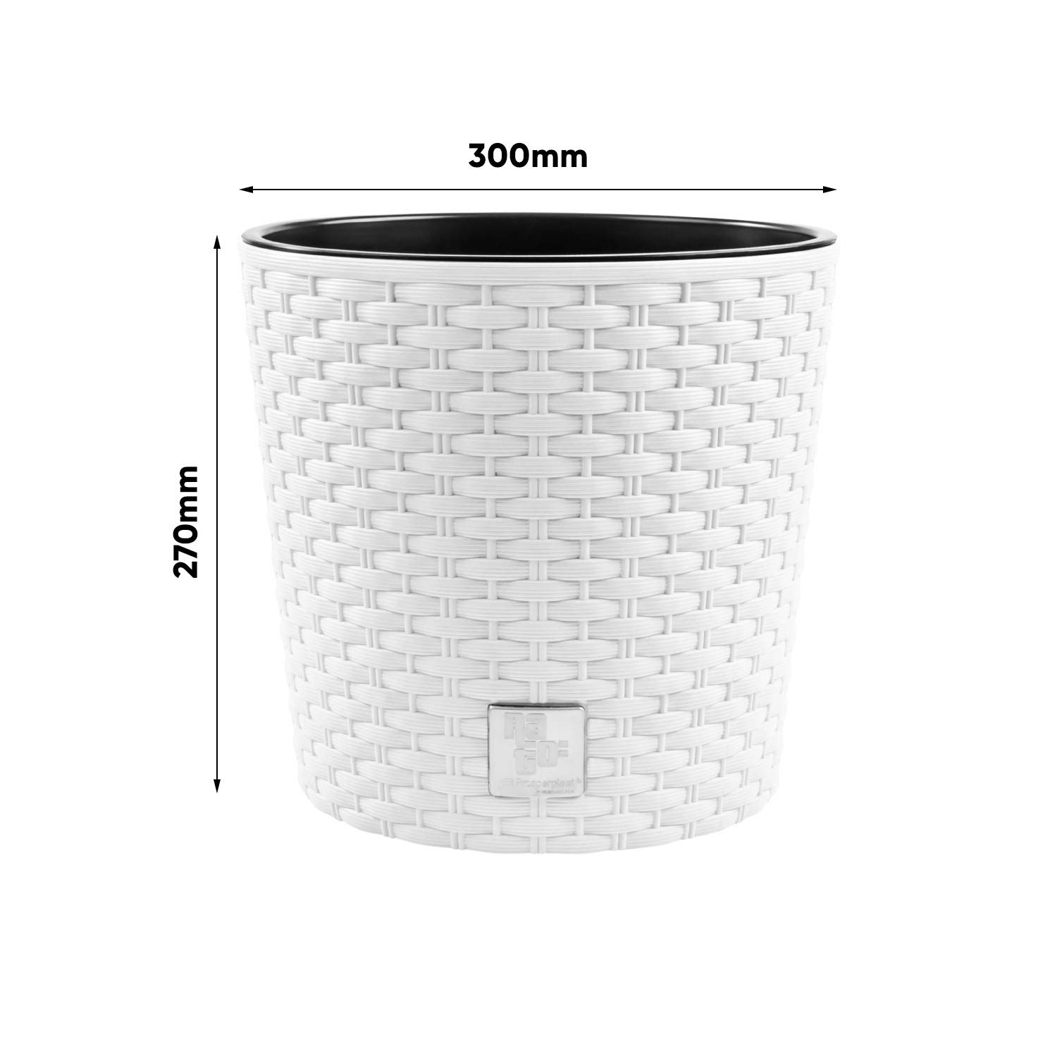 Vaso Portavaso in resina effetto corda Conchino a Campana Bali Telcom