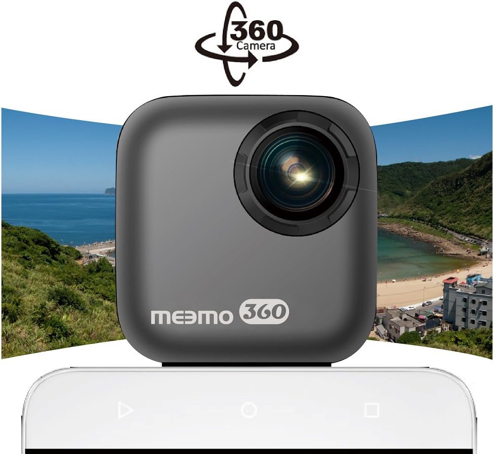 360 Degree Panoramic Camera 3K Weight 40g Attachable Camera Shot with Type C or Micro USB on Mobile Phone with Android 5.0 or Higher