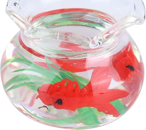 Miniatura 9 de Pescado de casa de muñecas, resina de peces de paisaje en miniatura para casa de muñecas 1:6