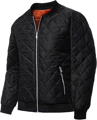 bomber jacket with zip pockets