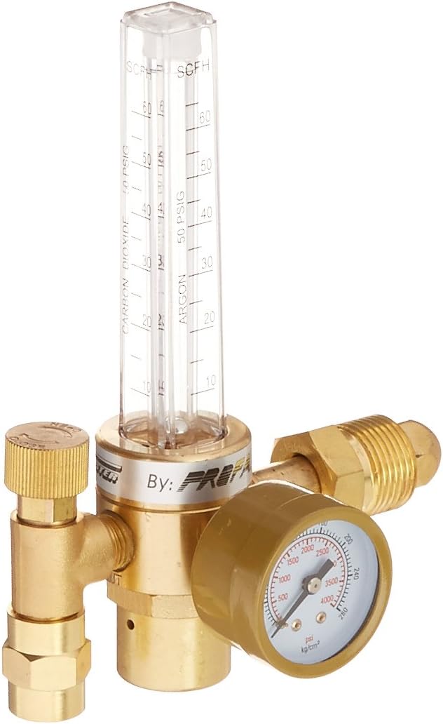 TIGMASTER REGULATOR/FLOWMETER for Argon/CO2